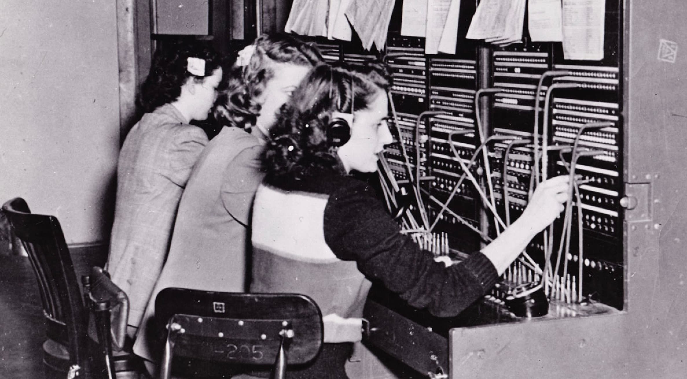 Connecting to humans, c. 1950